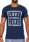 Camiseta FiveBlu Manga Curta Surf Life Azul - Marca FiveBlu