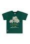 Camiseta Out of Range Infantil para Menino Quimby Verde - Marca Quimby