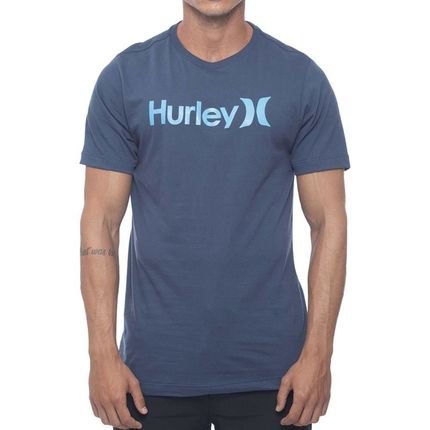 Camiseta Hurley OO Solid Masculina Azul Marinho - Marca Hurley