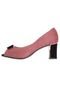 Peep Toe Vizzano Rosa - Marca Vizzano