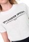 Camiseta Forum Lettering Off-White - Marca Forum