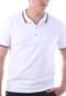 Camisa Polo Meia Malha Regular Com Bolso Branco Traymon CP0703 - Marca Traymon