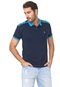 Camisa Polo Polo Wear Reta Padronagem Azul-marinho - Marca Polo Wear