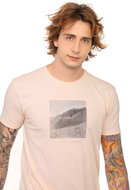 Camiseta Hang Loose Grasy Scale Rosa - Marca Hang Loose