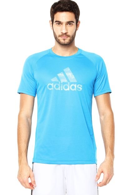 Camiseta adidas Performance Cl Ess Tee Azul - Marca adidas Performance