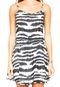 Vestido Malwee Zebra Preto - Marca Malwee