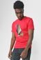 Camiseta Volcom Skeg Vermelha - Marca Volcom