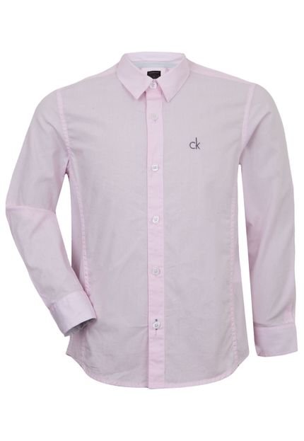 Camisa Calvin Klein Kids Rosa - Marca Calvin Klein Kids