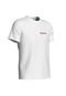 Camiseta Masculina Algodão Relaxado Manga Curta Branca Estampa Cancún - Marca Relaxado