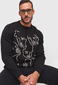 Sweater Only & Sons Negro - Calce Regular