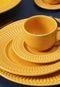 Conjunto de Xícaras de Chá Porto Brasil Roma 6pçs Amarelo - Marca Porto Brasil