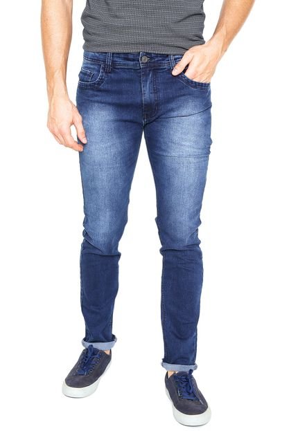 Calça Jeans Aramis Skinny Milão Azul-marinho - Marca Aramis