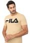 Camiseta Fila Letter Bege - Marca Fila