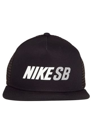 Boné Nike SB Reflect Trucker Preto