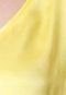 Blusa Seda Sacada Clean Amarela - Marca Sacada