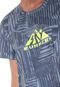 Camiseta Cropped Fila Sky Runner Azul - Marca Fila
