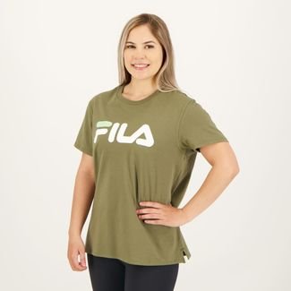 Camiseta Fila Letter Premium II Feminina Verde