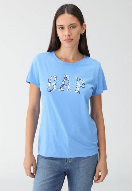 Camiseta GAP Logo Azul - Marca GAP