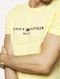 Camiseta Tommy Hilfiger Masculina Core Logo Tee Amarelo Claro - Marca Tommy Hilfiger