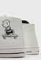 Tênis Snoopy Charlie Brown Skate Peanuts 70 Anos Off-White - Marca Snoopy