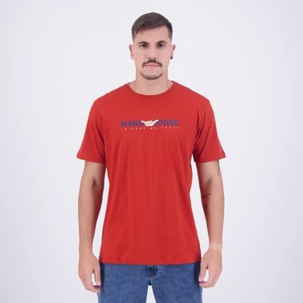 Camiseta Hang Loose Hawaii Vermelha - Marca Hang Loose