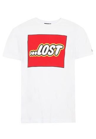 Camiseta ...Lost Lego Branca