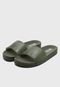 Chinelo Slide Colcci Logo Verde - Marca Colcci