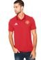 Camisa Polo adidas Hino Man United Vermelha - Marca adidas Performance