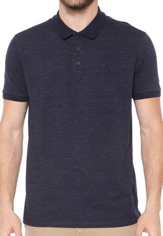 Camisa Polo Reserva Reta Duna Azul-marinho