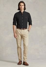 Camisa Negro Polo Ralph Lauren