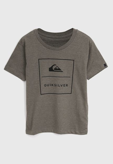 Camiseta Quiksilver Infantil Simple Track Verde - Marca Quiksilver