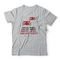 Camiseta Hoje Sim - Mescla Cinza - Marca Studio Geek 