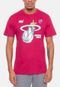 Camiseta NBA Rainbow Miami Heat Vinho - Marca NBA