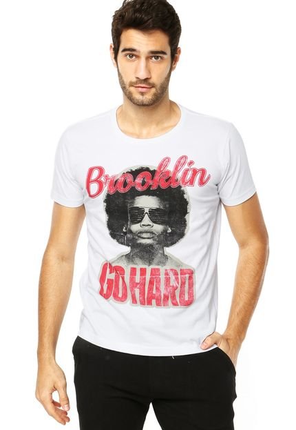 Camiseta FiveBlu Brooklin Branca - Marca FiveBlu