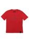 Camiseta Ellus Kids Menino Escrita Vermelha - Marca Ellus Kids