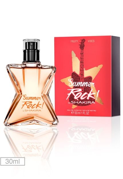 Perfume Rock Summer Festival Orange Shakira 30ml - Marca Shakira