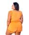 Pijama IMI Lingerie Baby doll Short Doll Renda Conforto Luxo Plus Size Diva Laranja - Marca IMI LINGERIE