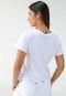 Kit 2pçs Camiseta Lança Perfume Reta Estampado Off White - Marca Lança Perfume