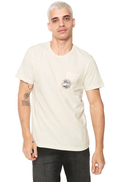 Camiseta Rip Curl Pocket Off-white - Marca Rip Curl