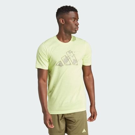 Adidas Camiseta Treino Estampada Essentials Seasonal - Marca adidas
