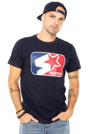 Camiseta Starter Logo Star Azul