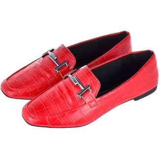 Sapato best sale vermelho dafiti