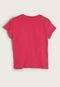 Camiseta Infantil Calvin Klein Kids Espelhado Rosa - Marca Calvin Klein Kids