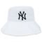 Headwear New Era Chapeu Bucket New York Yankees Branco - Marca New Era