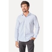 Camisa Ml Office Listra Dupla Reserva - Marca Reserva