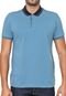 Camisa Polo Aramis Reta Frisos Azul - Marca Aramis