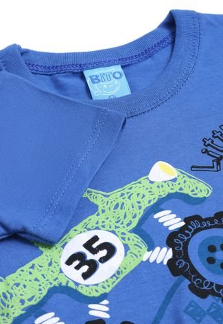 Camiseta Bito Menino Estampa Azul
