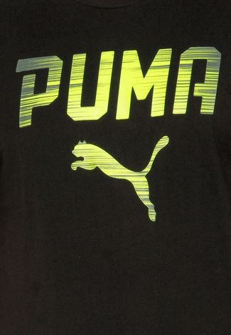 Camiseta Puma Puma Rebel Preta