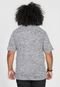 Camiseta Hurley Oversize Mosaico One Cinza - Marca Hurley