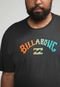 Camiseta Billabong Plus Size Arch Fill Gradient Preta - Marca Billabong